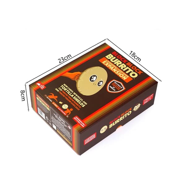 Festspil Exploding Kittens Block Burrito Brætspil Kast Burrito