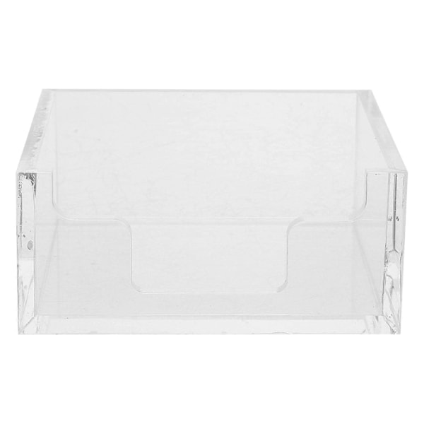 Akryl Tissuebox Transparent Restaurang Servett Tissue Hotell Tissuebox Transparent 10X10X4.5CM
