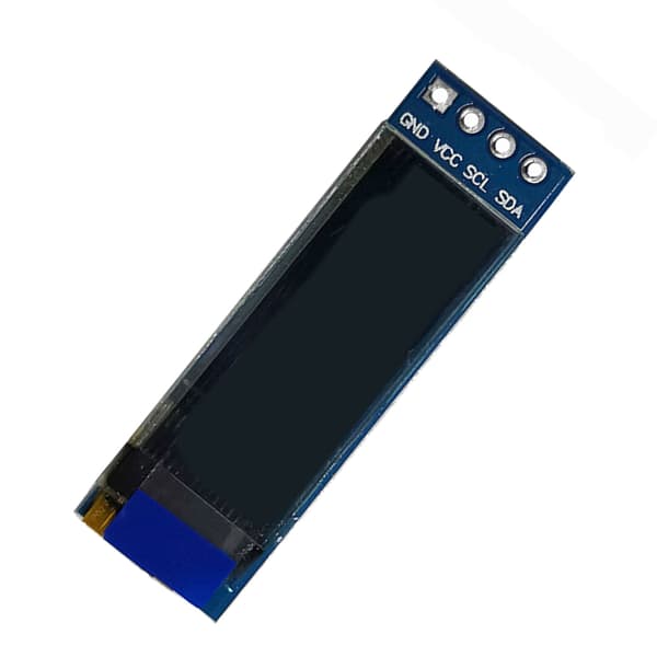 0,91 tommer Organisk LED Display Modul 12C IIC Interface Blå Organisk Lysdiode Modul til DIY Elektroniske Enheder