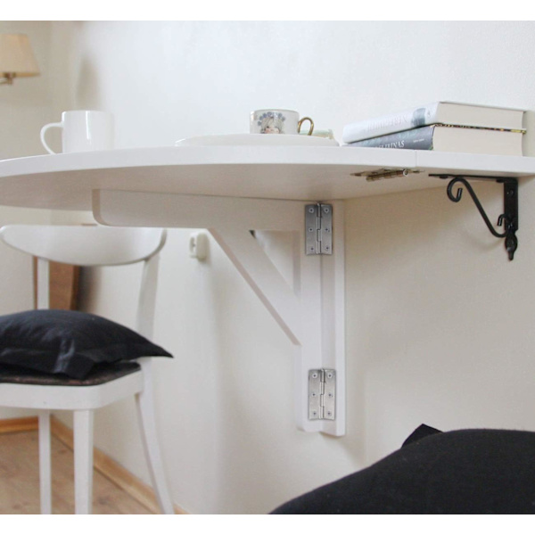 2,6' Foldbare baghængsler 20 stk. 66 mm rustfrit stål dørhængsler