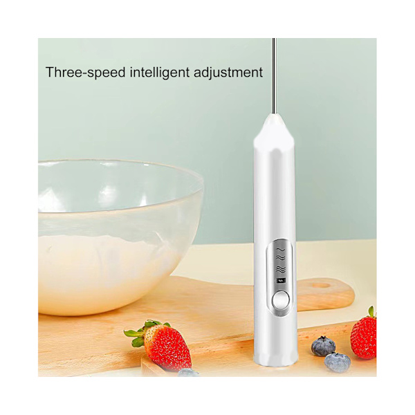 1 set användbar blender Ljusfärgad rundad kant - vit 1