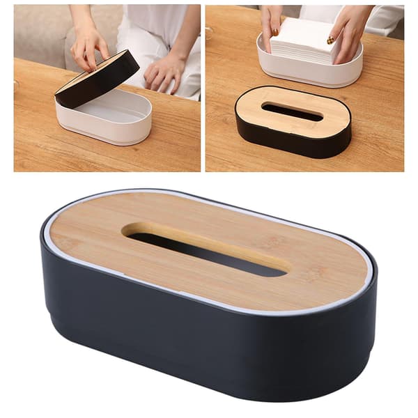 Wodoen Tissue Box Tissue Holder Tissue Case Facial Tissue Box Sort