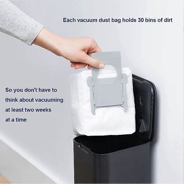 Erstatningsstøvpose for Roomba i7 + I3 + I4 + I6 + I8 + / pluss S9 + støvsugertilbehør as shown