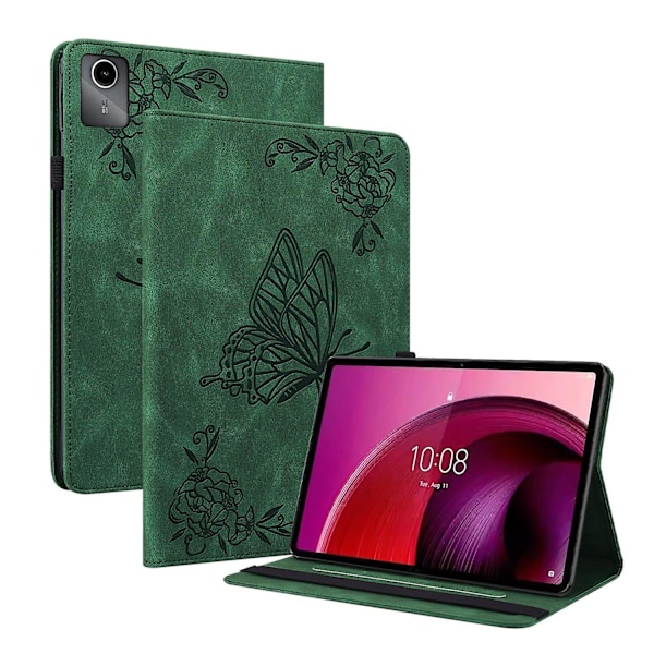 Læder Tablet Cover til Lenovo Tab M11/Xiaoxin Pad 11 2024 Green