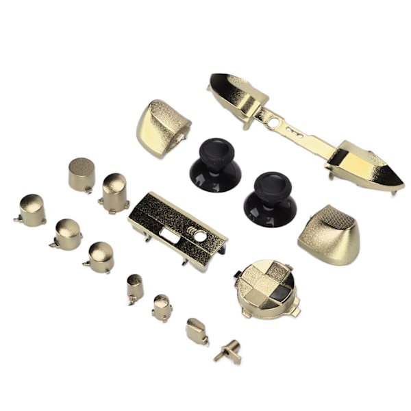 Full Game Controller Button Set Electroplating Replacement Handles Accessories for Xbox Series XGold