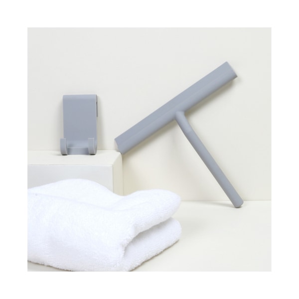 Knbhu Fönstertorkare Non-Slip Multi-purpose Silikon All-purpose Cleaner Scraper for Home-Grey - Grå