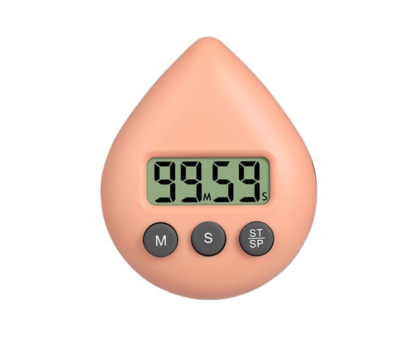 Utmärkt Study Timer Long Lasting Digital Water - Gul