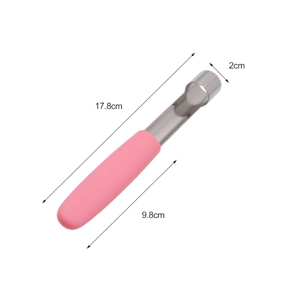 Praktisk Æblekernefjerner Letvægts Multifunktionel - Pink