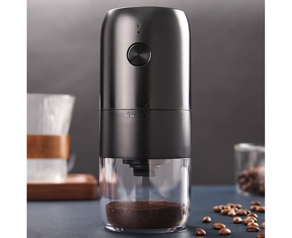 Praktisk kaffekværn One Key Start Bærbar Trådløs - Sort