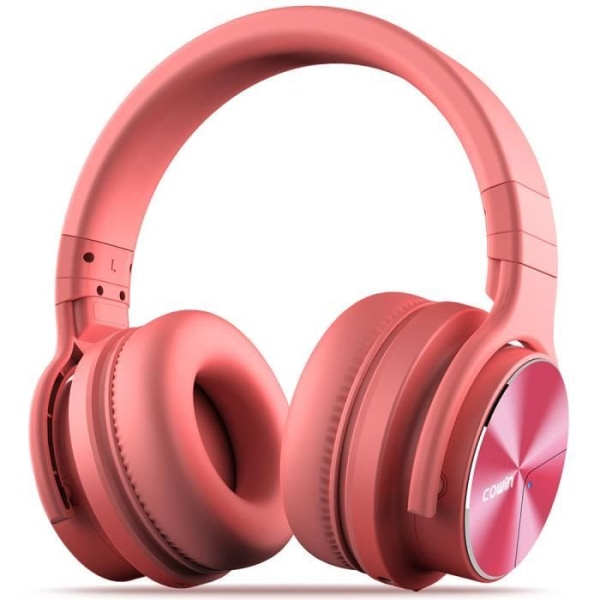 COWIN E7 PRO Pink [Uppgraderad version] Bluetooth hörlurar med aktiv brusreducering