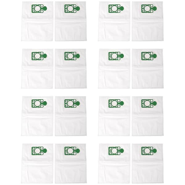 16-pack dammsugarpåsar för Henry Htty dammsugare Henry-påsar White