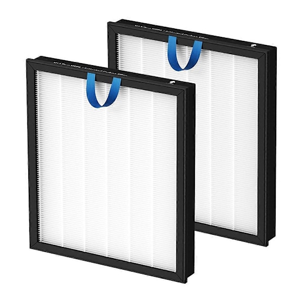 2 Pakker Luftrenser Erstatningsfilter for LEVOIT Vital 100S black & white