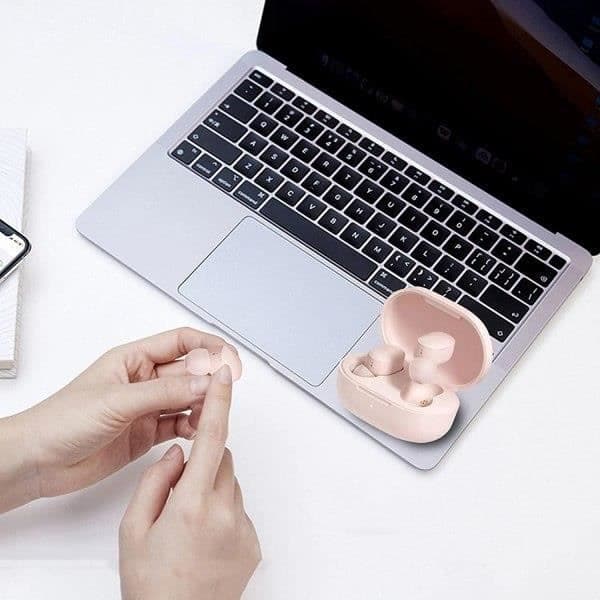 XIAOMI Redmi AirDots 3 Wireless Bluetooth 5.2 hörlurar - Rosa