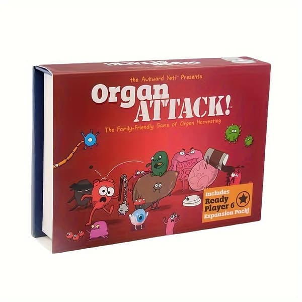 Organ Attack! Pöytäkorttipeli - Pop Bunny Lautapelit