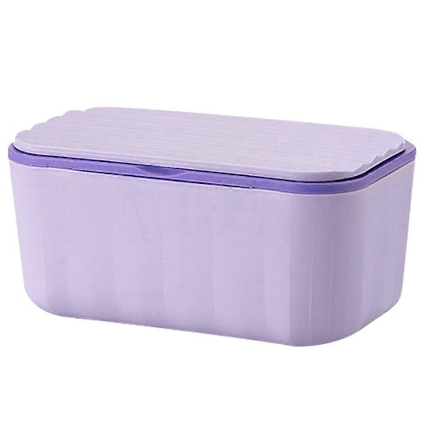 Servettbox Omslag Servettboxhållare Pappershållare Ansiktsservettbox Omslag Violet 20.00X12.00X9.50CM