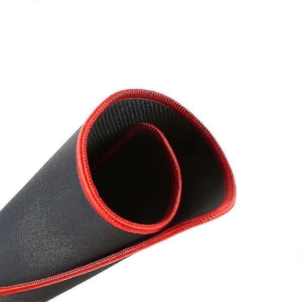 Musematte med låsekant, gamingmusematte, sklisikker gummimusematte