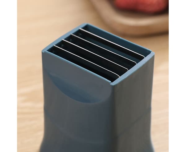 Holdbar frugtskærer, letvægts ergonomisk design - Mørkeblå