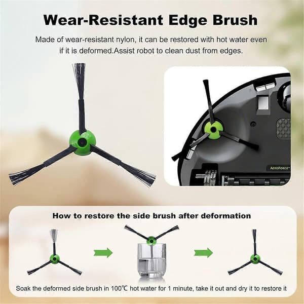 Tilbehør til iRobot Roomba Combo J7/J7+ robotstøvsuger As Shown