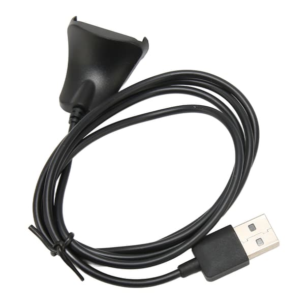 Reservedel Oplader til TomTom Watch USB Opladningskabel til TomTom Runner2 til TomTom Adventurer 3.3ft Sort