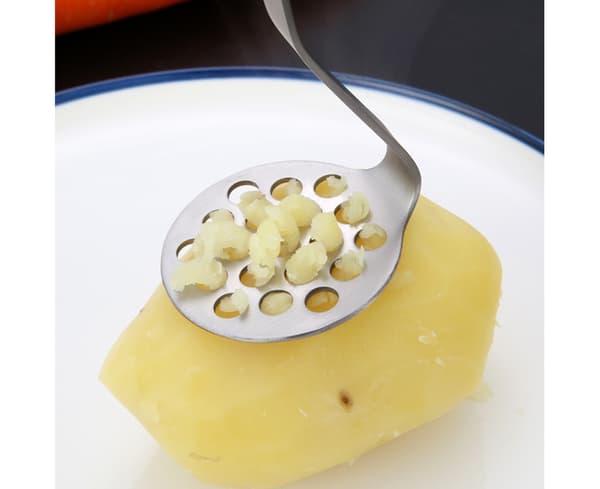 Great Bean Masher Praktisk handhållen manuell potatis - blå
