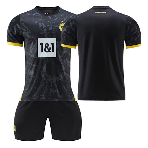 23-24 Dortmund bortaställ vuxen barn kortärmad fotbollströja uniform - set - nr 11 Royce tröja nr 11 + strumpor 26(140-150cm)