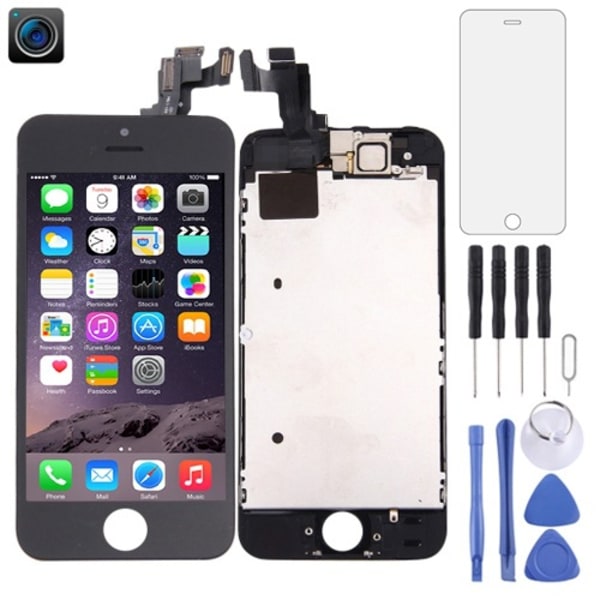 TFT LCD Touch Screen Assembly til Apple iPhone 5s-Dugt White