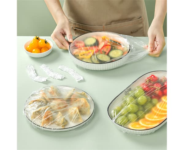 100 st Slitstark fräsch förvaringspåse Bred applikation Elastisk