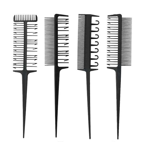 Professionell frisörkam set hårfärgning döende höjdpunkt salong barber verktyg