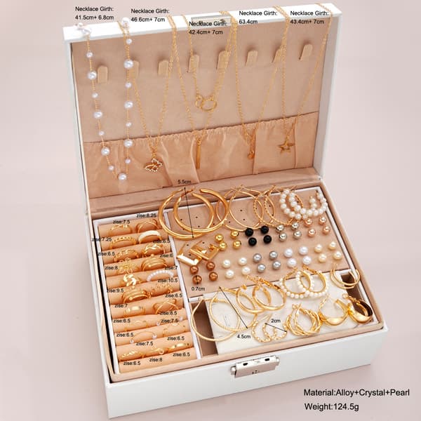 Länsimainen tekohelmiseoskorusetti Set 6244801HB