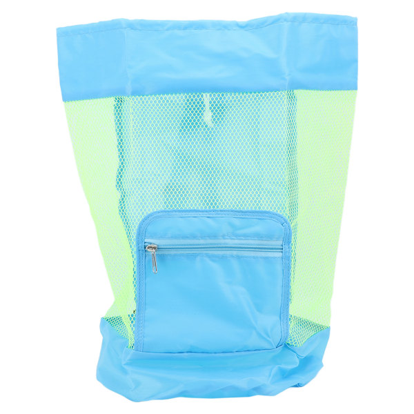 Stor Mesh Beach Toy Bag Stor Mesh Beach Bag för Barn Leksaker Kläder Handdukar Diverse 48x24cm