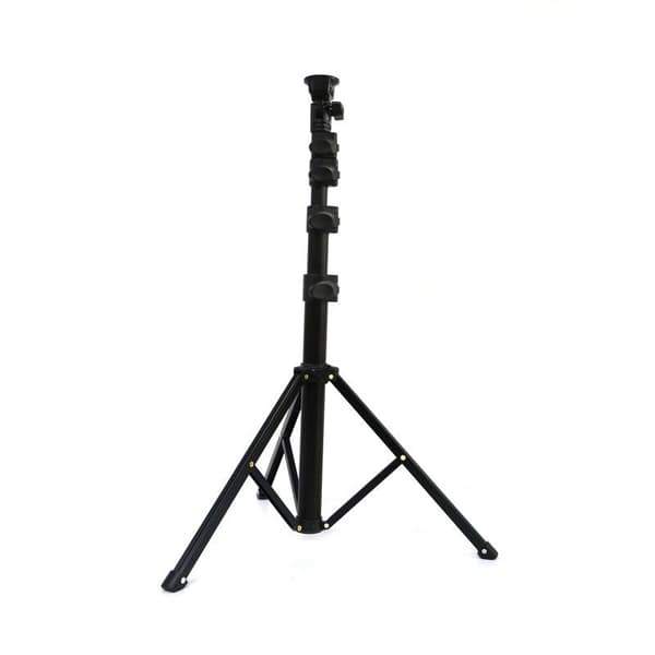 Tripod Selfie Stick, Udtrækkelig 45-160 cm, Aluminiumslegering, 360° Rotation, til Telefon & Kamera, Sort