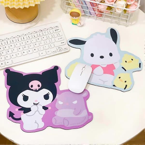 Søt Musematte, Anime Musematte Kawaii Musematte for Kvinner Jenter og Barn Datamaskin Laptop Mus - Matte (PC)