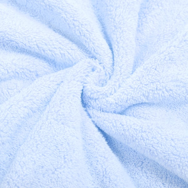 Badrock Korall Sammet Tjock Mjuk Vattenabsorberande Varm Bältesdesign Par Badrock för Hem Hotell Blå