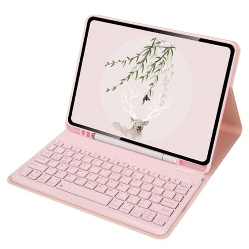 Bluetooth-tangentbordsfodral för Xiaomi Pad 5/Pad 5 Pro 11\", läder, med pennfack