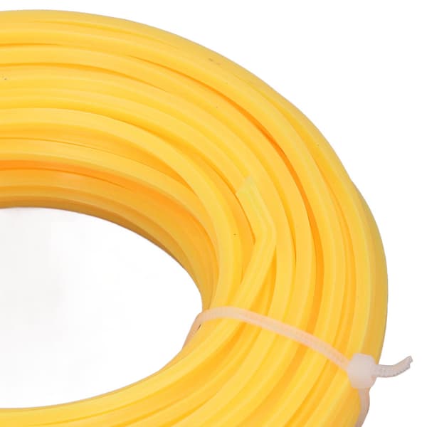 3PK Stjerne Kantklippertråd Nylon Gressklipper Tråd Gress Trimmer Erstatningstråd 3mm Diameter 15 Meter Lengde