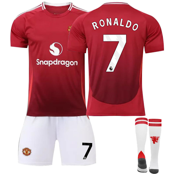 2324 Manchester United Hemma Jersey Kit+sock 28(150-160cm)