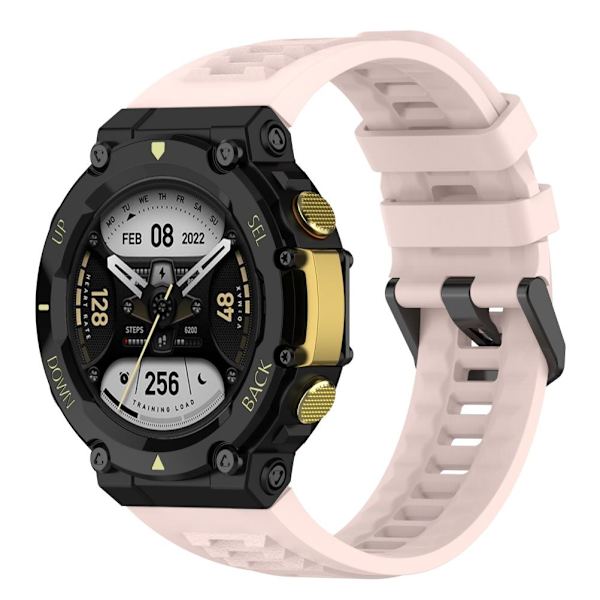 Erstatningsremmer Kompatible for Amazfit T Rex2 Smartklokke Myke Silikonarmbånd Justerbar Armrem med Verktøy