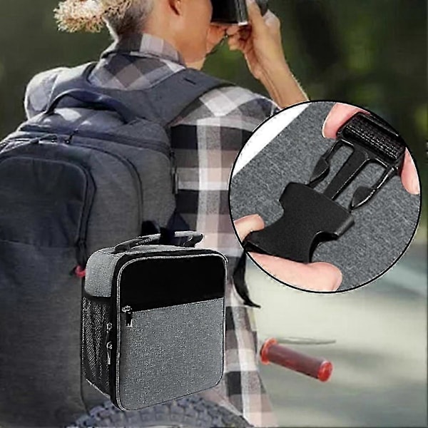 Frokosttaske Isoleret Madkasse Genanvendelig Unisex Taske Madkasse