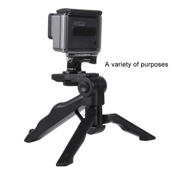 Bærbart stativ til GoPro, kompakt kamerastativ, ABS, håndholdt