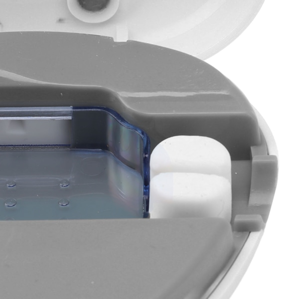 Tandbørste Sanitizer Bærbar Genopladelig Tandbørste Renser Holder Rejse Hjem Tandbørste Etui Hvid