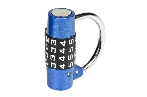 54 mm kombinationslås, zinklegering, 4-cifret kode, kraftig hængelås