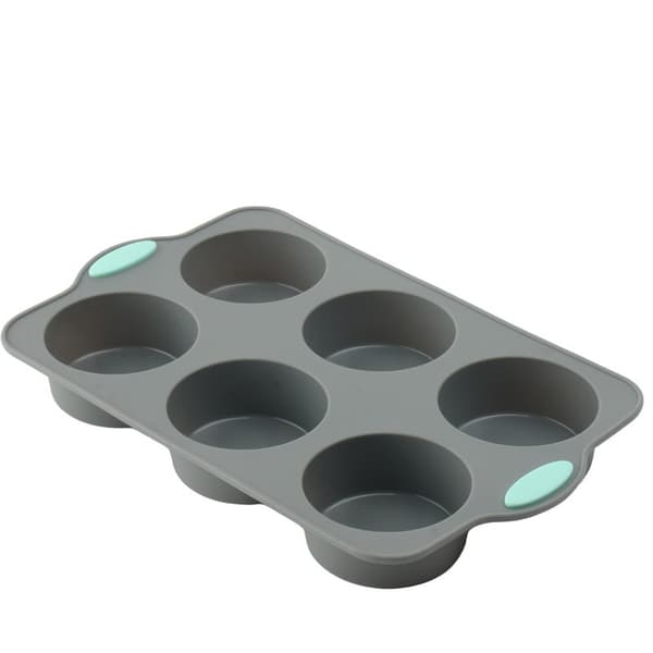 Silikone kageformssæt, runde bageforme til moussebrød chiffon, 9 dele, non-stick Silicone pumpkin plate