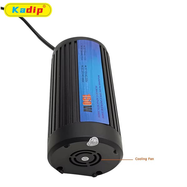 150W Bilstrømomformer, 12V til 220V Strømomformer 110V KDP-150W