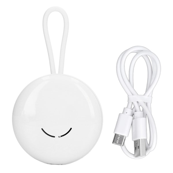 Mini Hammasharjan UV-puhdistuskotelo Älykäs USB-lataus Riippuva hammasharjan UV-puhdistuslaatikko matkalle, valkoinen
