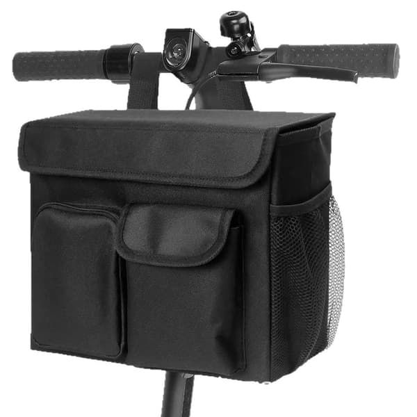 Stor rullestolveske for rullator og rullestol Black Hanging Storage Bag