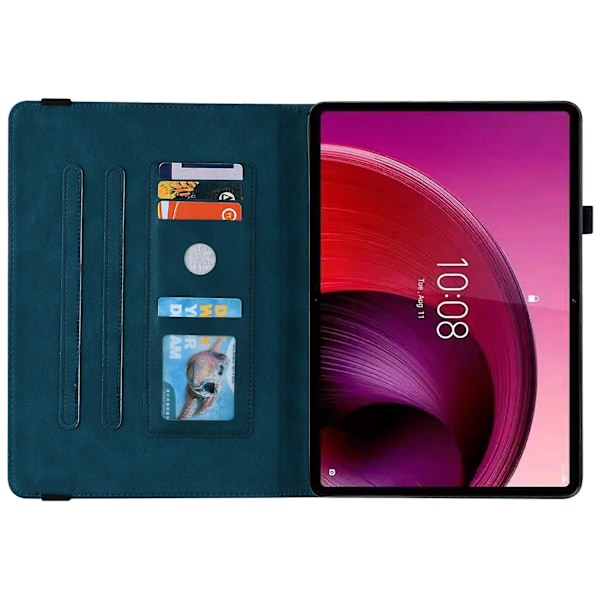 Nahkainen tablettikotelo Lenovo Tab M11/Xiaoxin Pad 11 2024 -malleille Blue