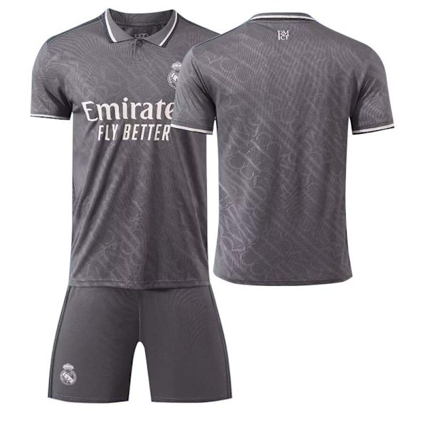 2425 Real Madridin vieraspeliasu Modrić pelipaita setti+sukka 20(110-120cm)