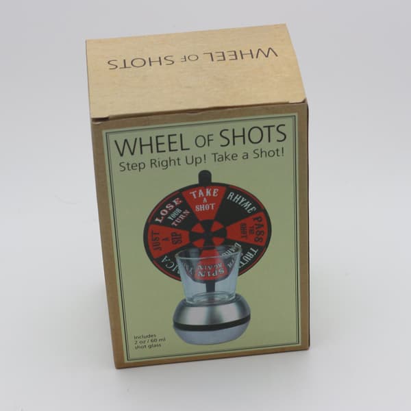 Shotglas Drikke Roulette Spillehjul til Barfest Underholdning