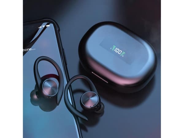 Bluetooth-langattomat kuulokkeet Apple-laitteille, musta black