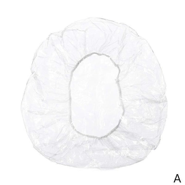 10 stk. tykk hvit (A) $ Forstørret fortykket dusjhette engangs dusjhette hotellrom frisørhette white